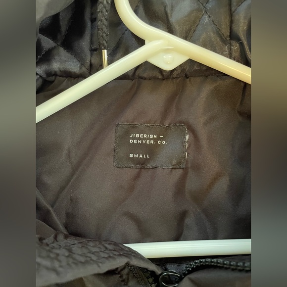 Jiberish Down Jacket Size Small - Picture 3 of 4